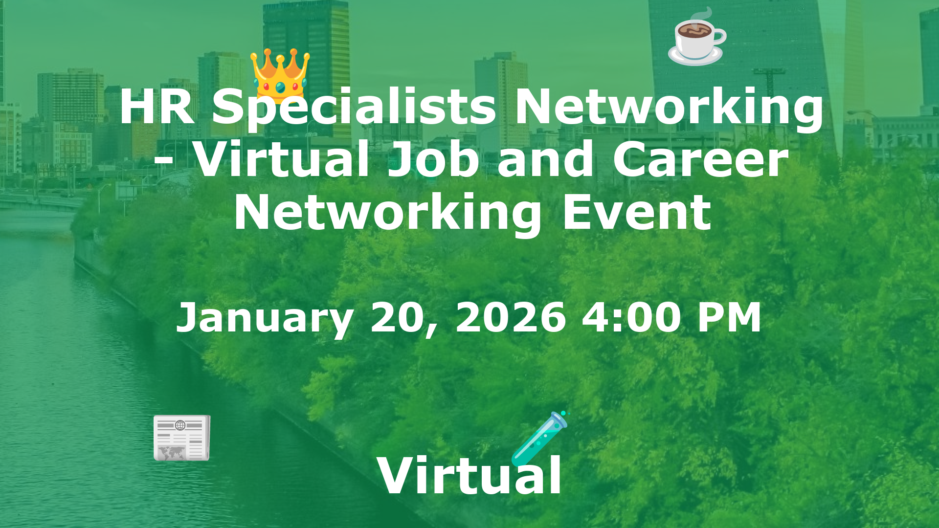 HR Specialists Networking - Virtual Job and Career Networking Event event image
